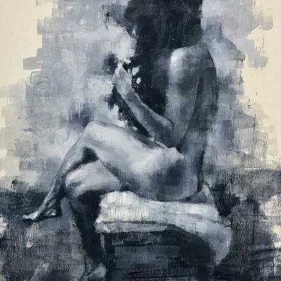 Figure Study. Oils on 40x60cm board. POA
