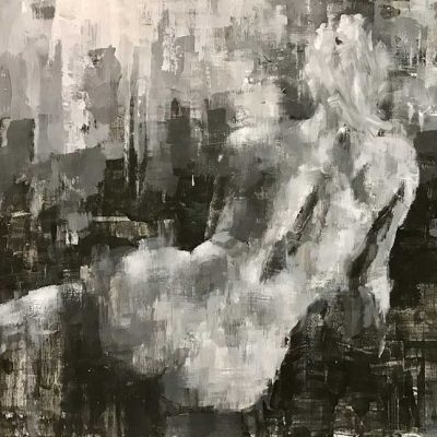 Figure Study 11. Oils on 60x40cm board. SOLD