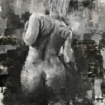 Figure Study 6. Oils on 50x60cm board. POA