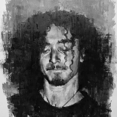 Portrait of Christopher. Oils on 40x50cm board. NFS