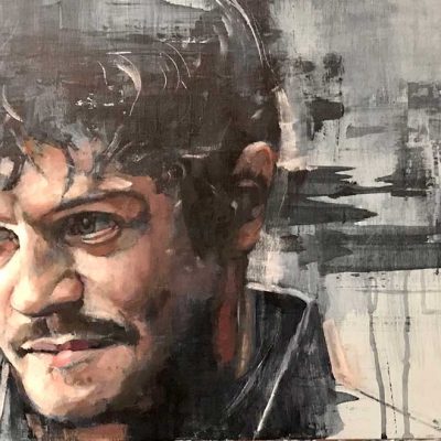 Portrait Sketch of actor Iwan Rheon, Game Of Thrones. POA