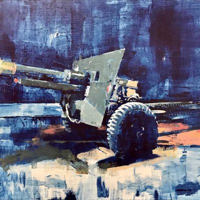 Gibraltar Stamp Issue. Oils on 80x60cm board. POA