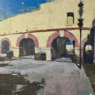 Grand Casemates Gates, Gibraltar. Oils on 80x60cm board. SOLD</br>

First prize 2016 Gibraltar Theme, Gibraltar International Art Competition