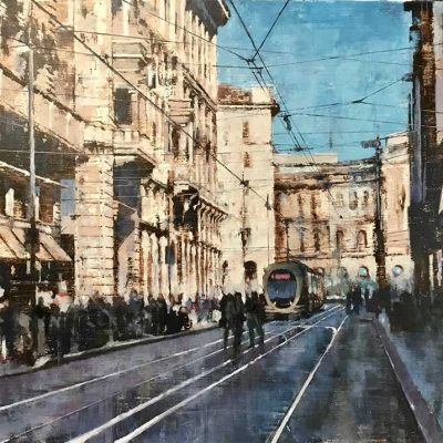 Milan. Oils on 80x60cm board. POA